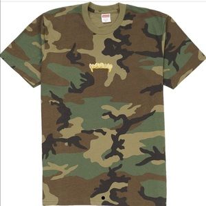 SUPREME CAMO T-Shirt authentic